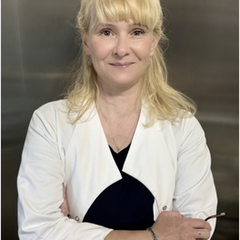 okrągły obraz prowadzącego