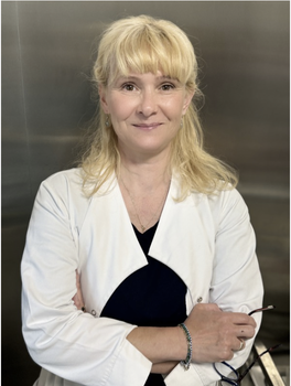 okrągły obraz prowadzącego