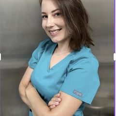 okrągły obraz prowadzącego